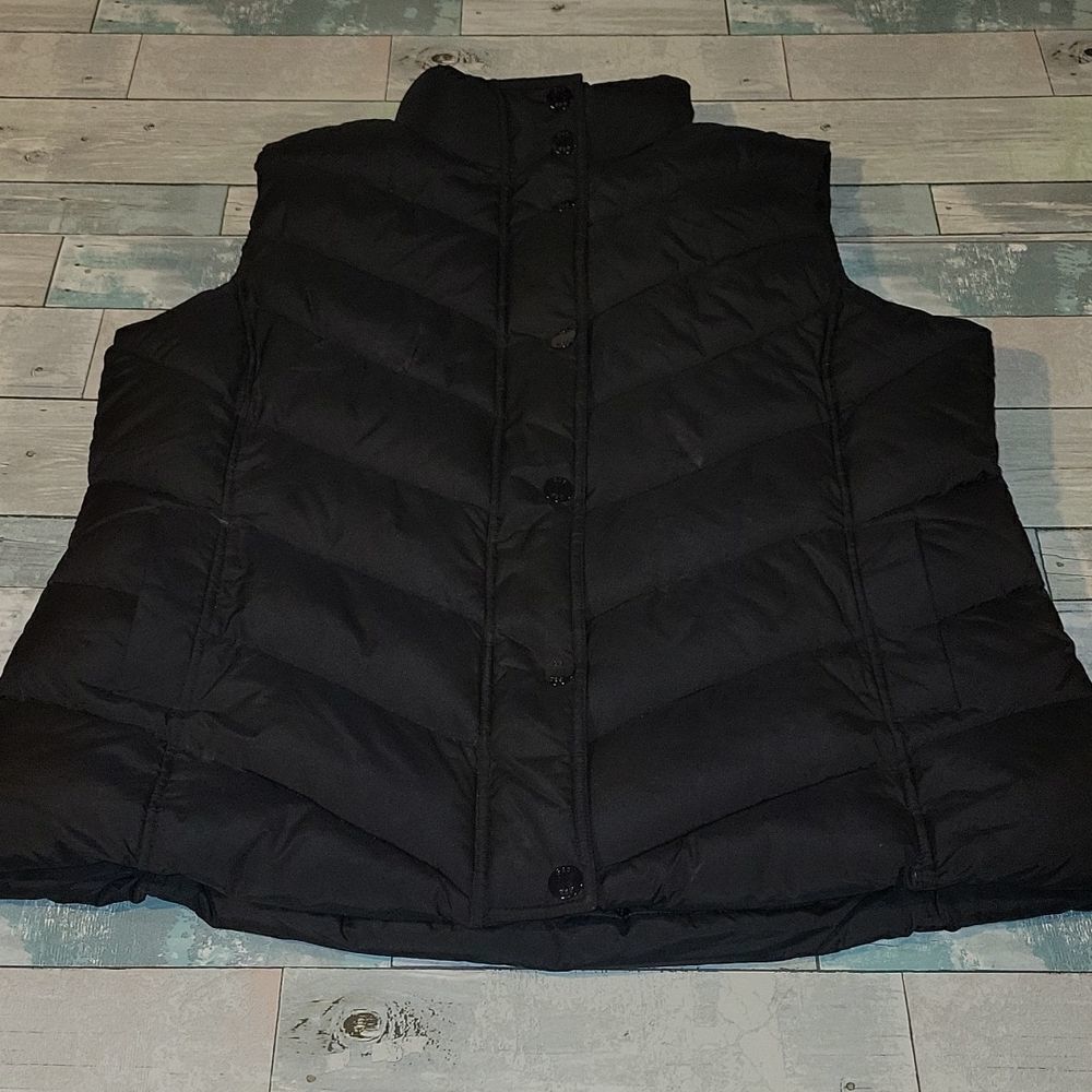 Black Gap Factory Puffer Vest sIe XXL